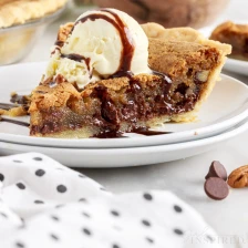 Chocolate Chip Pie Recipe Page