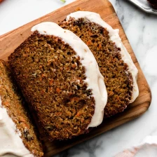 Carrot Cake Loaf (Quick Bread) Recipe Page