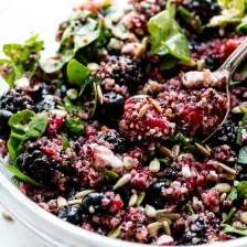 Fresh Berry Quinoa Salad Recipe Page