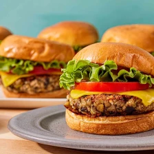 Homemade Vegan Burgers Recipe Page