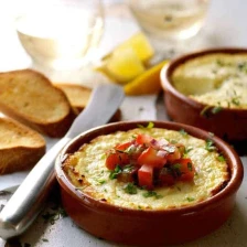 Lemon Garlic Baked Ricotta Recipe Page