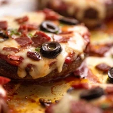 Pizza Stuffed Mushrooms Recipe Page