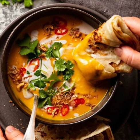 Thai Coconut Pumpkin Soup Image