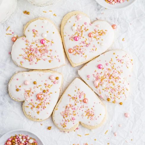 Valentine Sugar Cookies Image