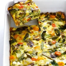 Spring Vegetable Egg Casserole Recipe Page