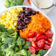 Broccoli Corn Salad Recipe Page