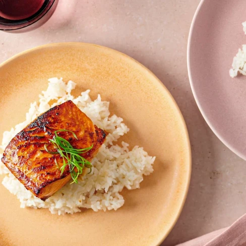 5-Minute Miso Glazed Salmon Recipe Image