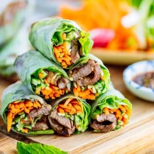 Fresh Spring Rolls with Yakiniku Recipe Page