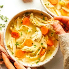 The Coziest Chicken Noodle Soup Recipe Page