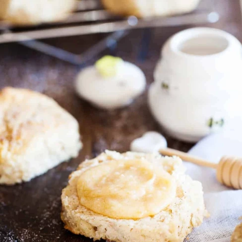 Cinnamon Biscuits with Honey Butter Image