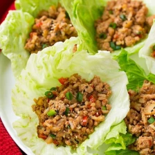 Slow Cooker Asian Chicken Lettuce Wraps Recipe Page