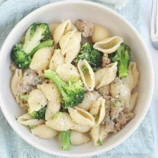 4-Ingredient Sausage Pasta (with Broccoli) Recipe Page