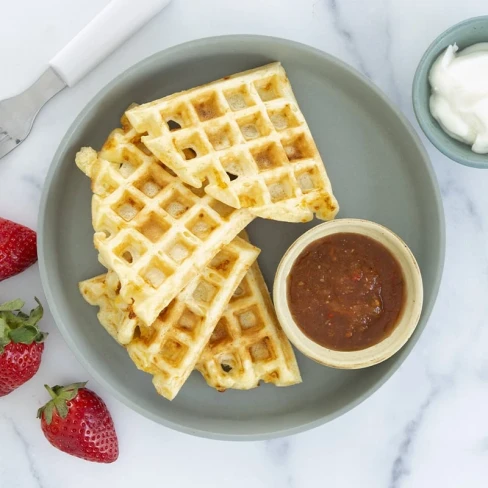 Easy Cheese Waffles Image