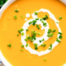 Simple Sweet Potato Soup Recipe Page