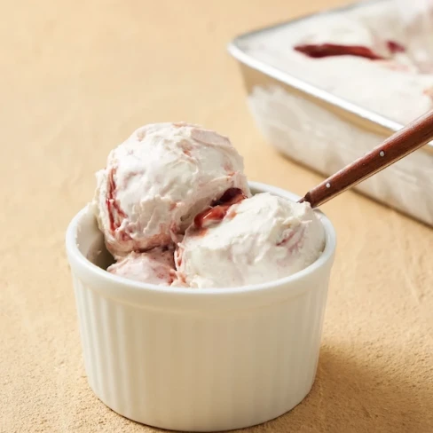 No-Churn Berry Ripple Ice Cream | Marion&#039;s Kitchen Image