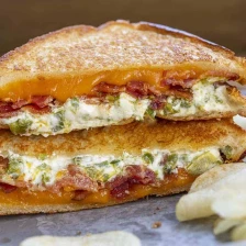 Roasted Jalapeño Popper Grilled Cheese Recipe Page