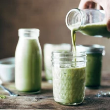 Iced Matcha Green Tea Latte Recipe Page