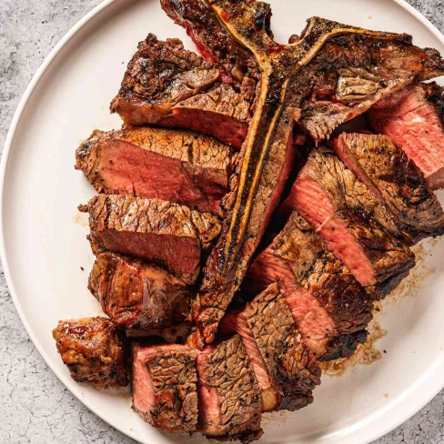 Perfectly Grilled T-Bone Steak Image