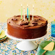 Chocolate Birthday Layer Cake Recipe Page