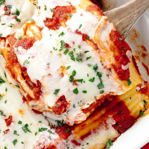 Cheese Stuffed Manicotti Image