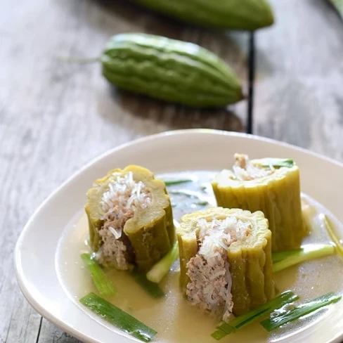 Stuffed Bitter Melon Soup (Canh Khổ Qua) Image