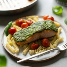 Pesto Salmon Filets Recipe Page