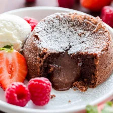 Molten Chocolate Lava Cakes Recipe Page