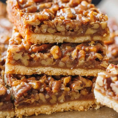 Pecan Pie Bars Recipe Image