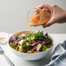 Asian Sesame Salad Dressing Recipe (Sesame Vinaigrette) Recipe Page