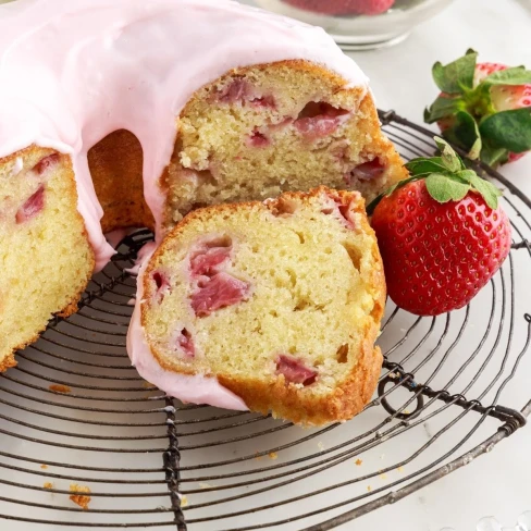 Strawberry Bundt Cake Image