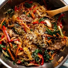 Japchae - Korean Noodles Recipe Page