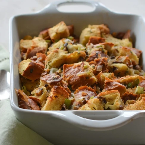 Challah, Wild Mushroom &amp; Herb Stuffing Image