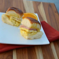 Game Day Breakfast Sliders Recipe Page