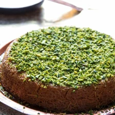 Kanafeh (Middle Eastern Cheese and Phyllo Dessert) Recipe Recipe Page