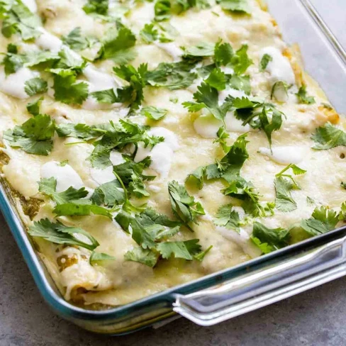 Green Chile Enchiladas Image