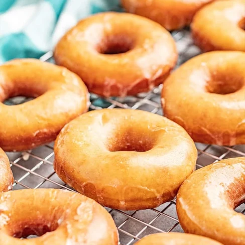 Homemade Glazed Donuts Image