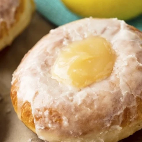 Lemon Filled Doughnuts Image