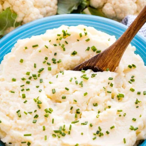 Parmesan Mashed Cauliflower Image