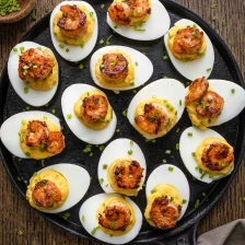 Cajun Shrimp Deviled Eggs Recipe Page