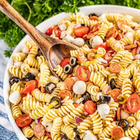 Classic Italian Pasta Salad Image