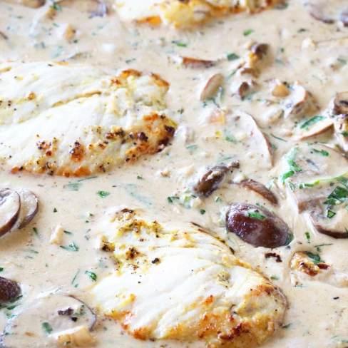 Creamy Tarragon Dijon Skillet Chicken Image