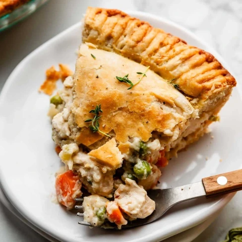 Double Crust Chicken Pot Pie Image