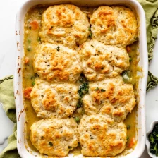 Biscuit Vegetable Pot Pie Casserole Recipe Page