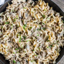 Ground Beef Stroganoff Recipe Page