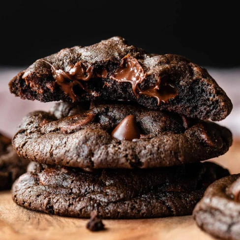 Favorite Double Chocolate Chip Cookies Recipe Image