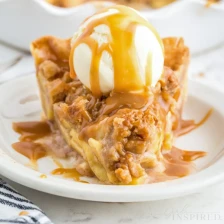 Dutch Caramel Apple Pie Recipe Page