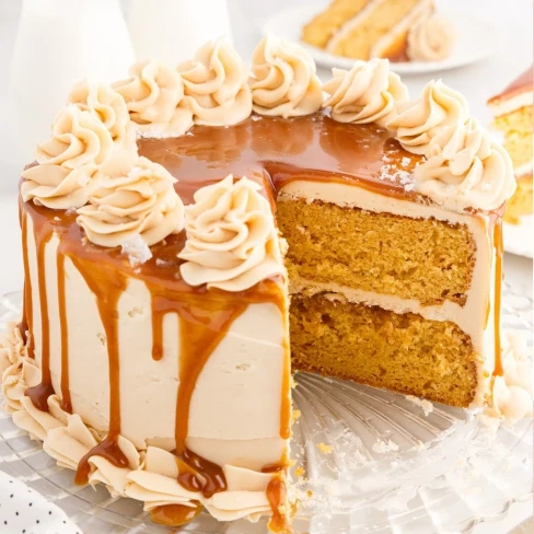 Salted Caramel Cake Image