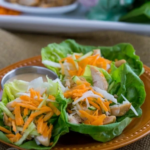 Chicken Lettuce Wraps Video Recipe Image