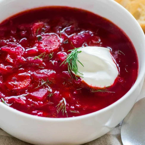 Classic Borscht Recipe (Beet Soup) Image