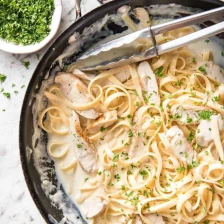 One Pot Chicken Alfredo Pasta Recipe Page